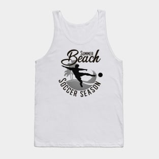 Summer beach soccer season Tank Top